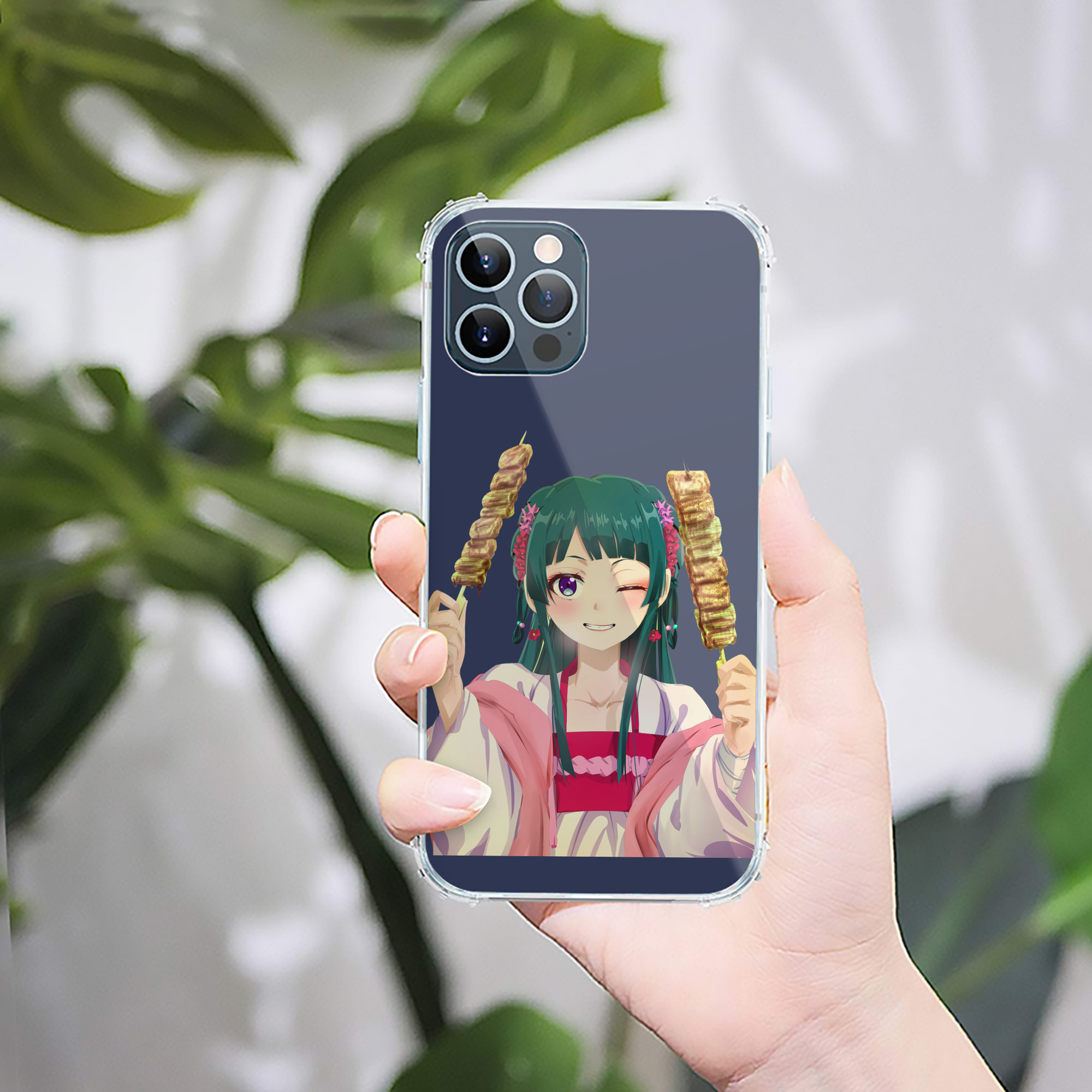 （画像用） 薬屋のひとりごと The Apothecary Diaries 【iPhone 12シリーズ対応】透明スマホケース（クリアソフトケース）